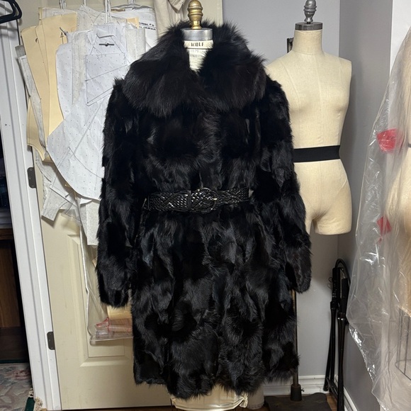 WOLF Black Teddy Jacket - Picture 1 of 16